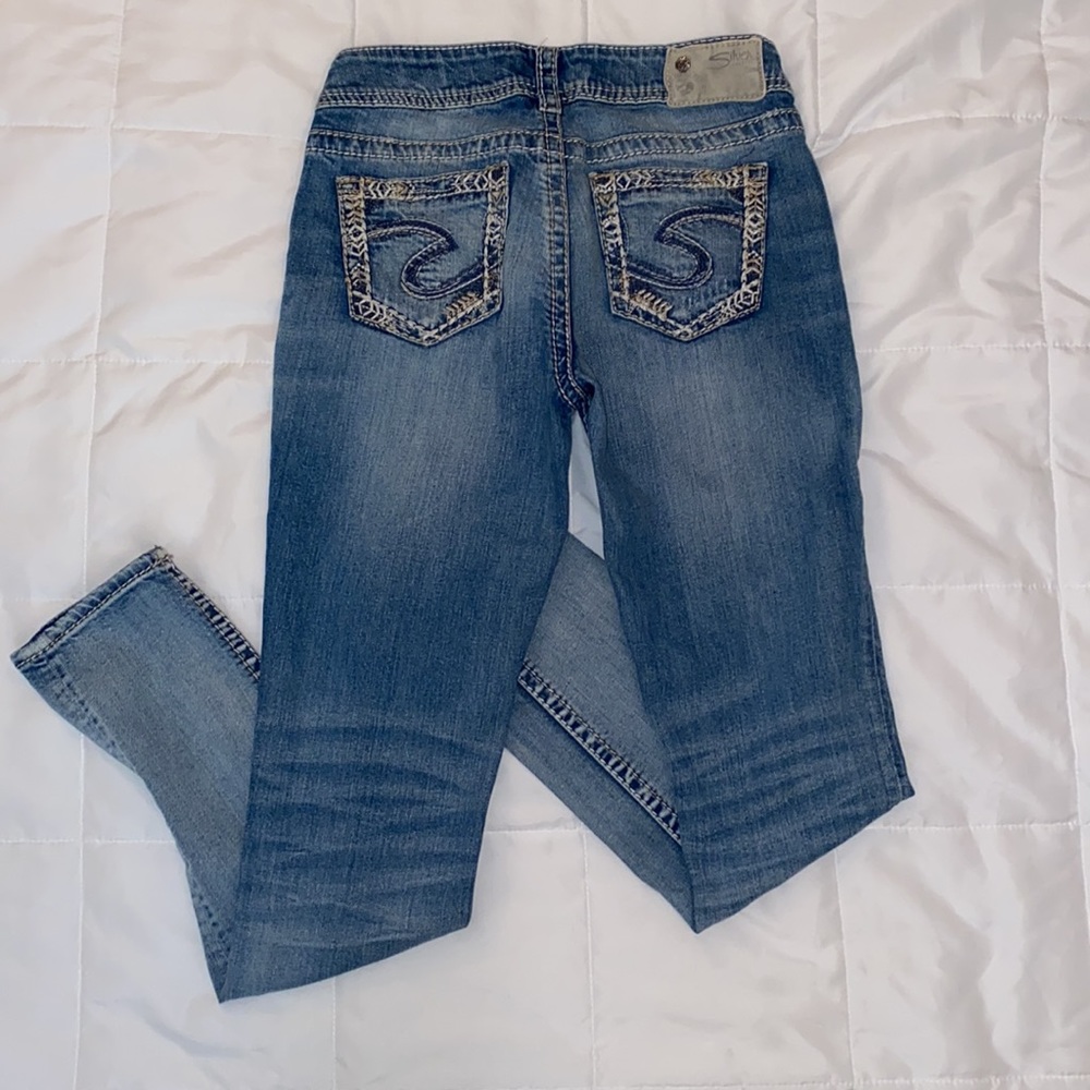 Silver jeans suki mid rise skinny W26/L31 - Picture 2 of 5